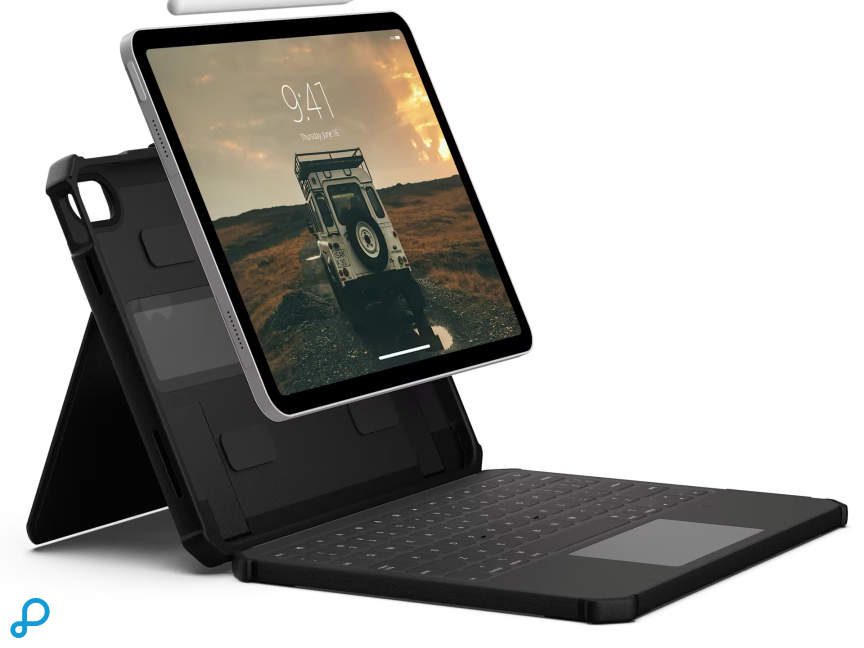 UAG USB-C Rugged Keyboard Case Voor iPad 11" (10/11th Gen) Zwart Qwerty UK