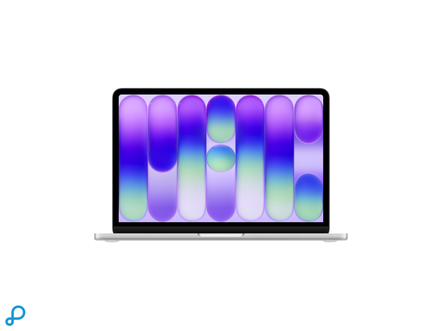 13-inch MacBook Neo: Apple A18 Pro chip met 6-core CPU en 5-core GPU, 8GB, 256GB SSD - Zilver.