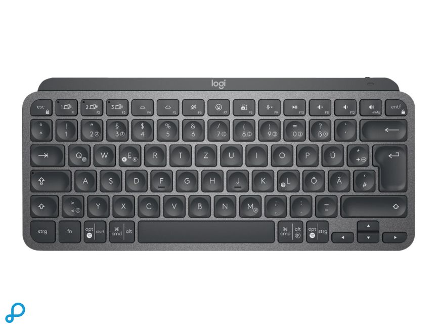 Logitech MX Keys Mini Wireless Illuminated Keyboard - GRAPHITE - INTNL (US)