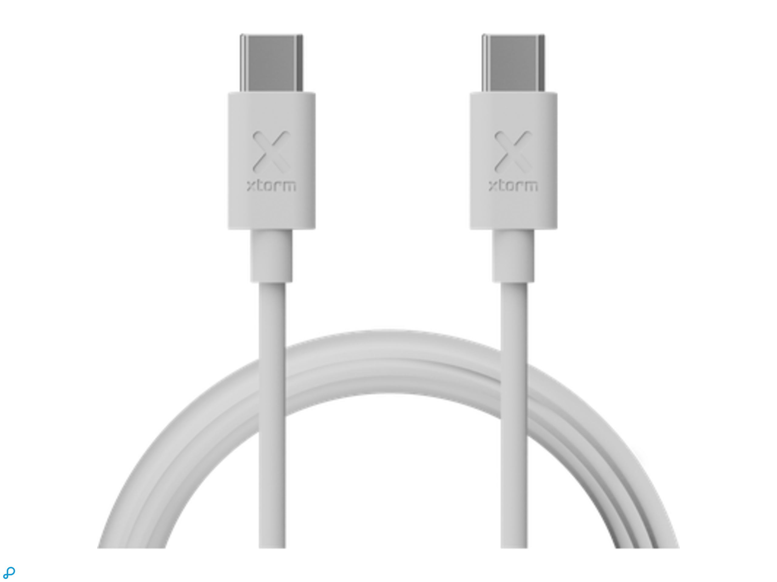 Xtorm USB-C PD Cable 100W - White - 1m-0