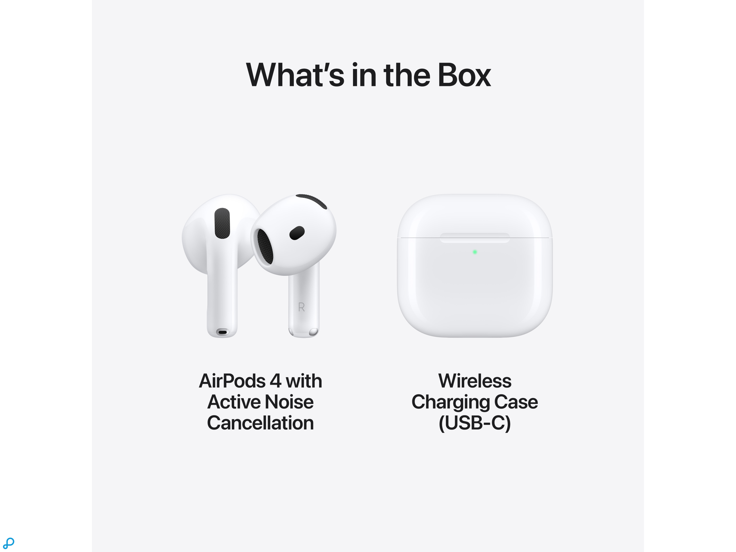 Airpods 4 met Active Noice Canceling OP=OP-7