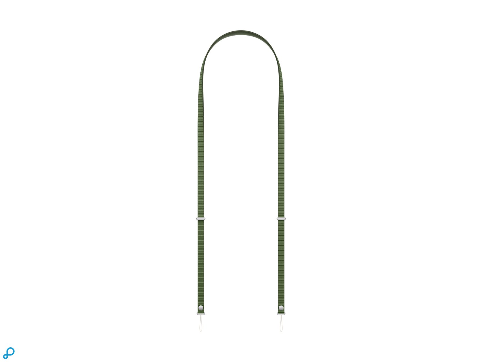 Apple Crossbody Strap For iPhone 17 - Green-1