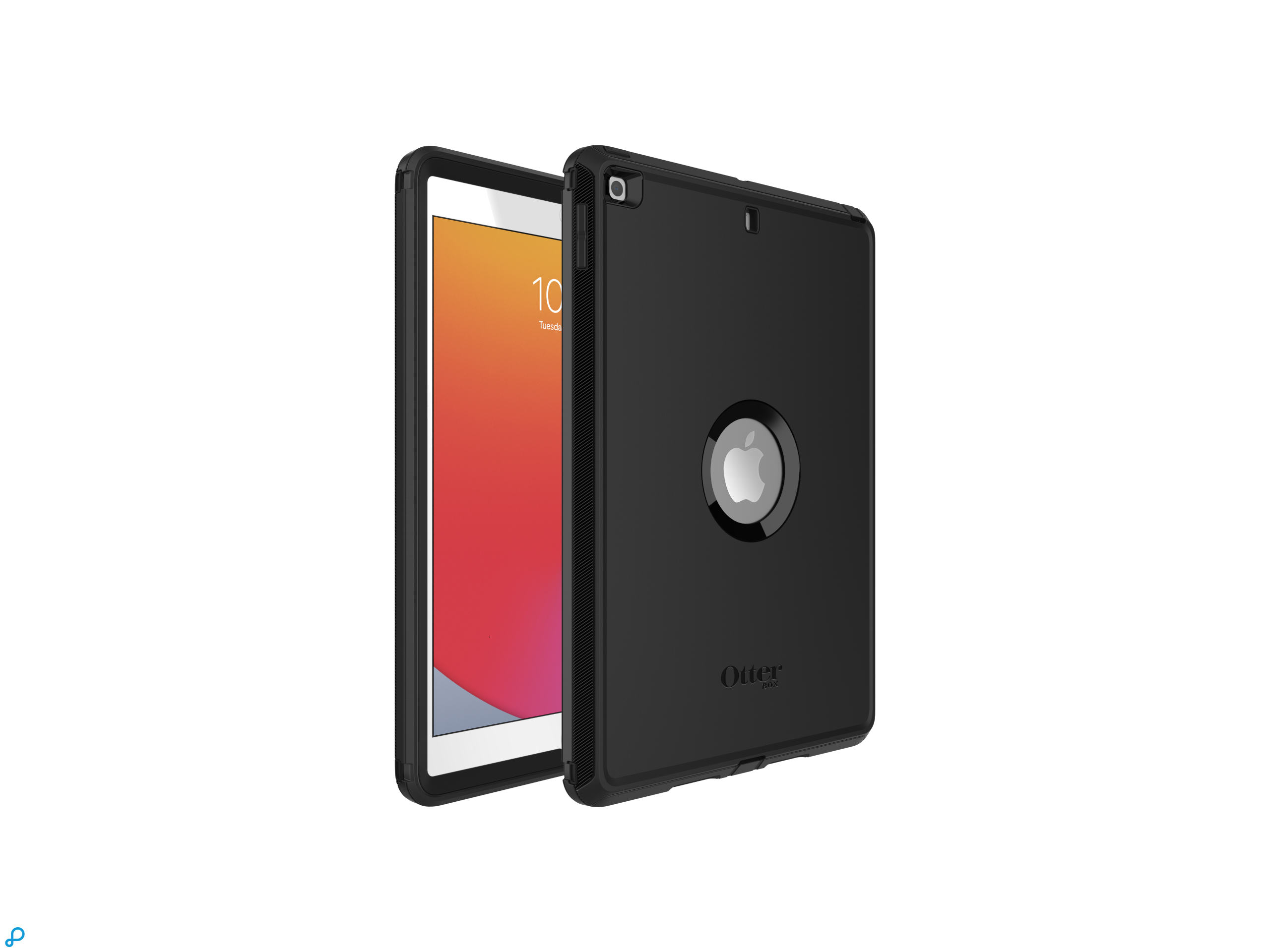 OtterBox Defender Apple iPad (7e,8e,9e gen) zwart - ProPack-0
