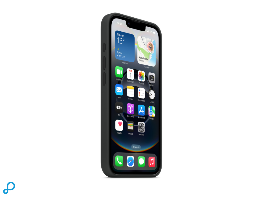 Apple Silicone Case iPhone 16e – Zwart