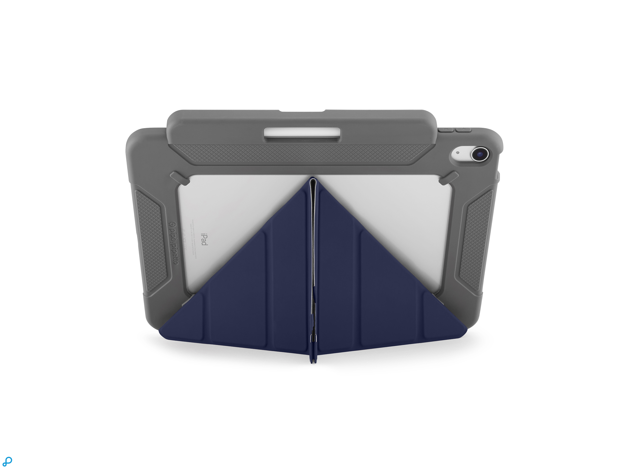 Pipetto Origami No2 Pencil Shield Case - iPad 10th Gen (2022) - Dark Blue-5