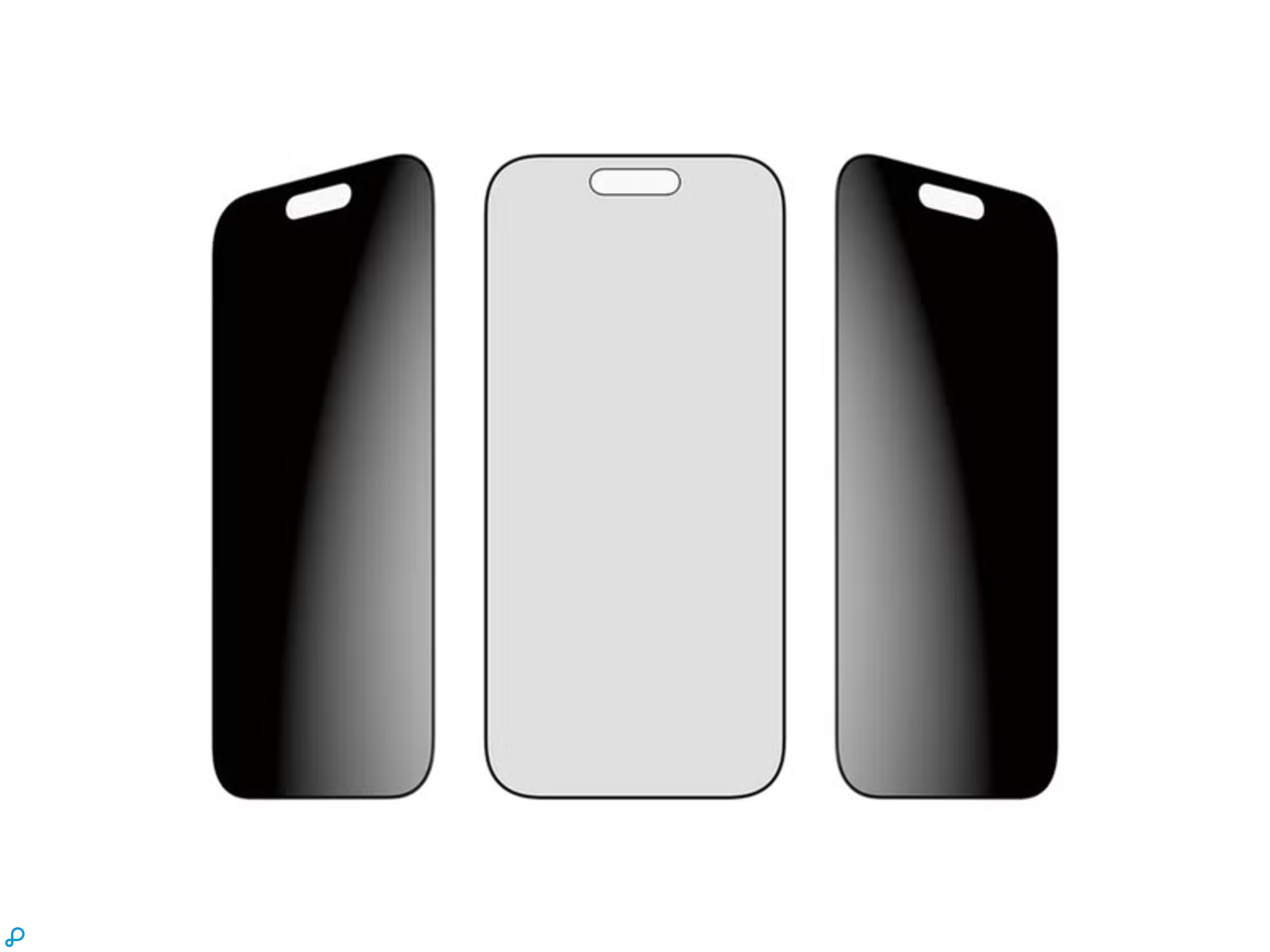 PanzerGlass 2-Way Privacy Screen Protector For iPhone 17/16 Pro Ulta-Wide Fit Bulk-2