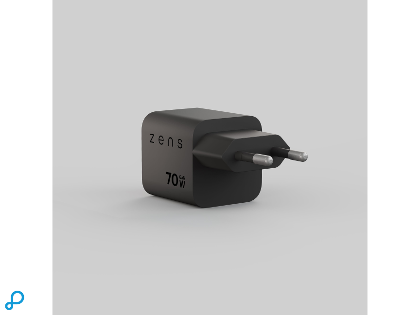 Zens USB-C 70W PD Lader 1x USB-C Zwart