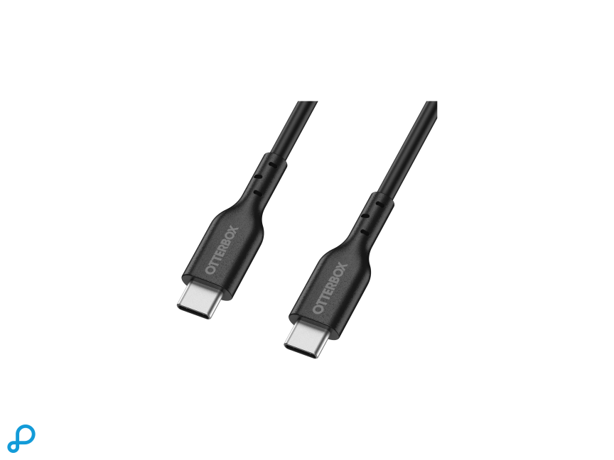 Otterbox USB-C Naar USB-C Standard Cable 2Mtr Zwart ProPack