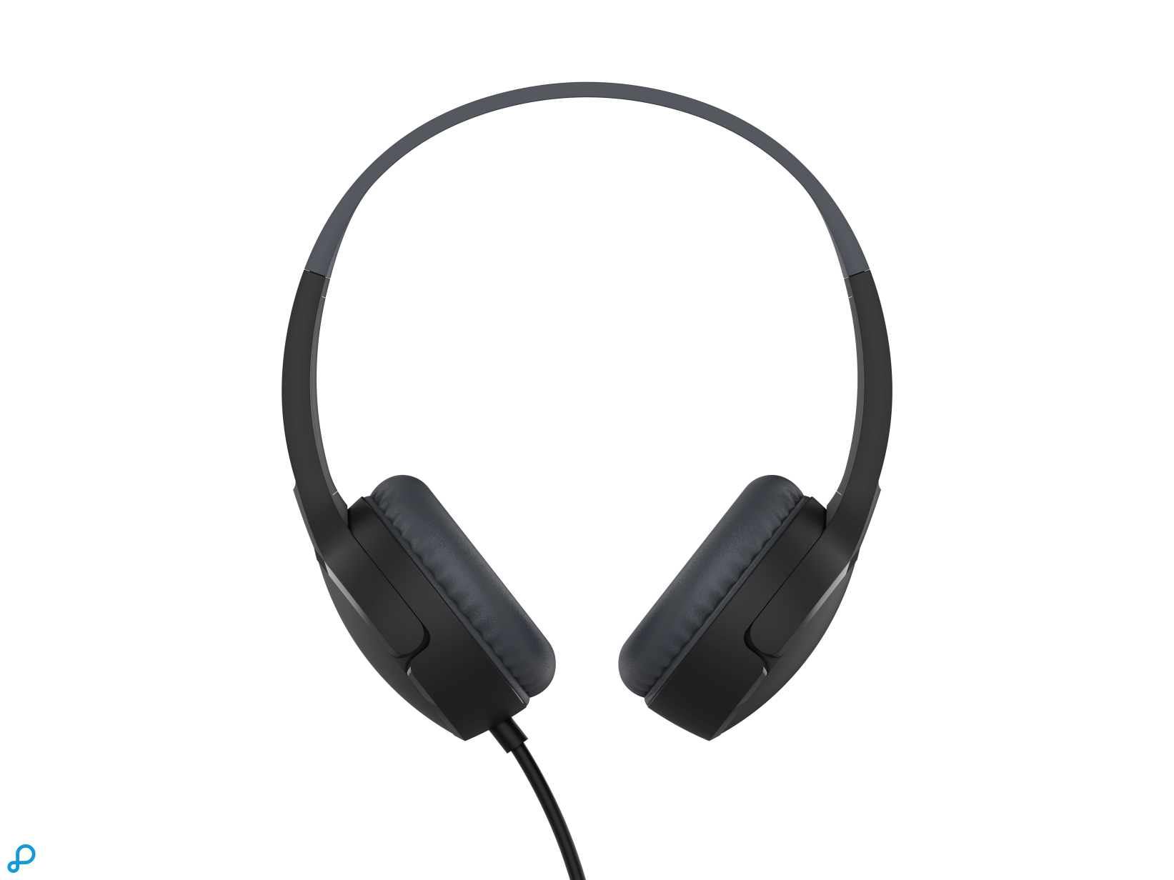 Belkin Soundform Mini Wired  On-Ear Headphones for Kids, Black-0