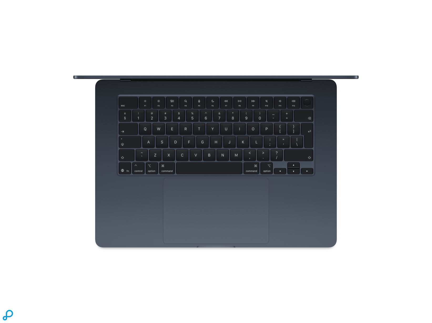 OP=OP 15-inch MacBook Air: Apple M4 chip met 10-core CPU en 10-core GPU, 16GB, 512GB SSD - Middernacht-1
