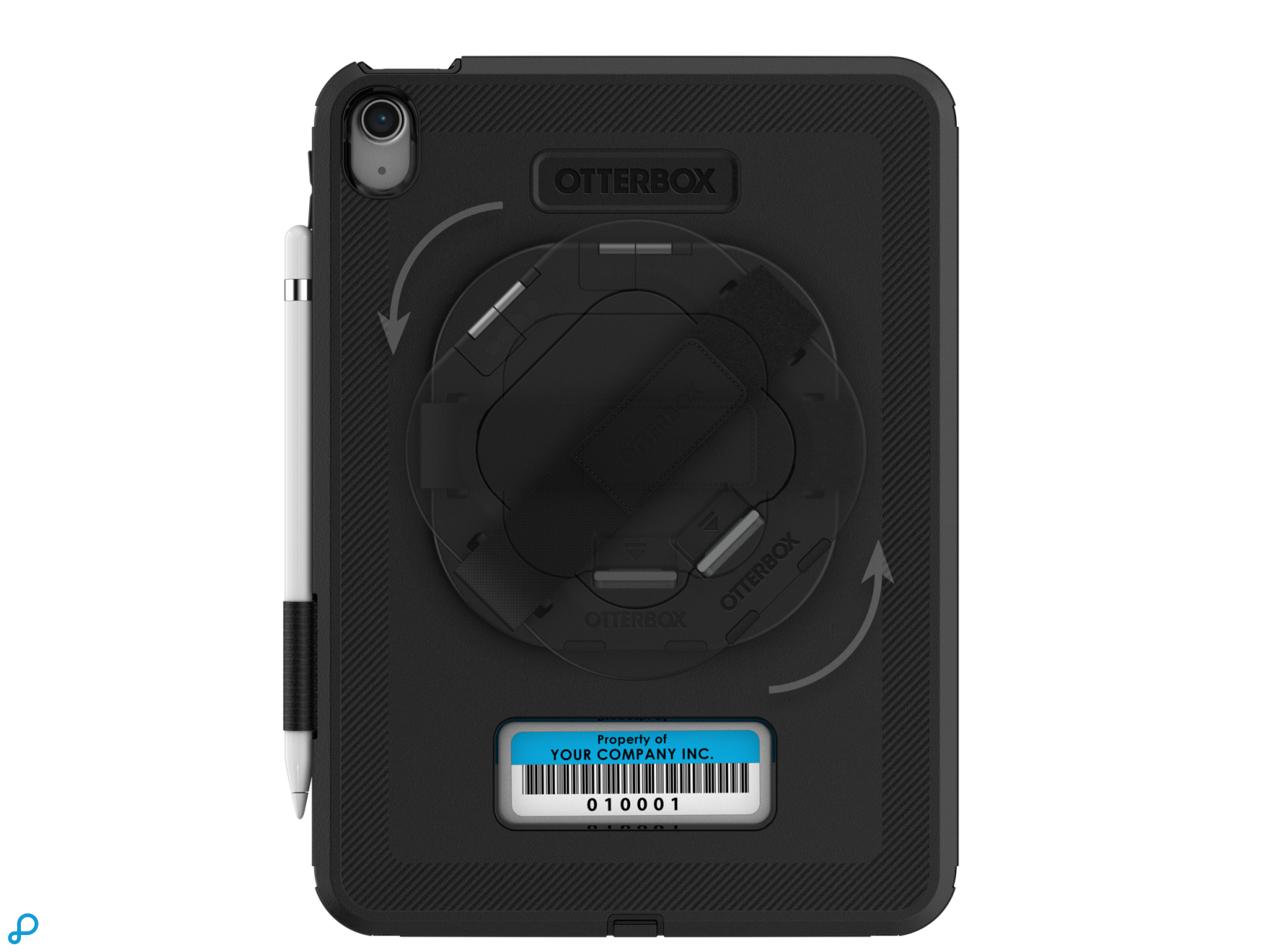 OtterBox Defender iPad A16 (11") / 10th gen (10,9") Black - met stand en handgreep-2
