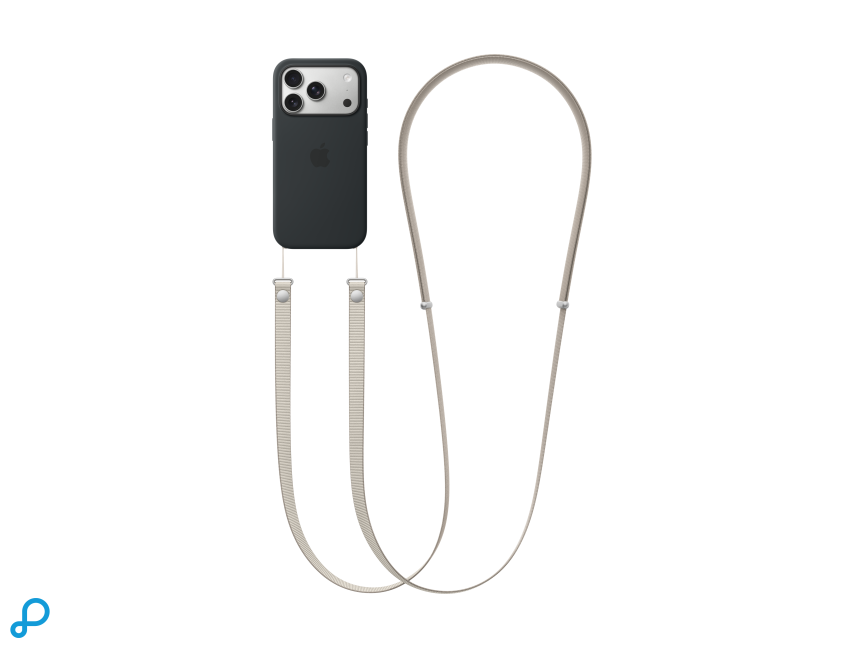 Apple Crossbody Koord Voor iPhone 17 - Sahara Beige