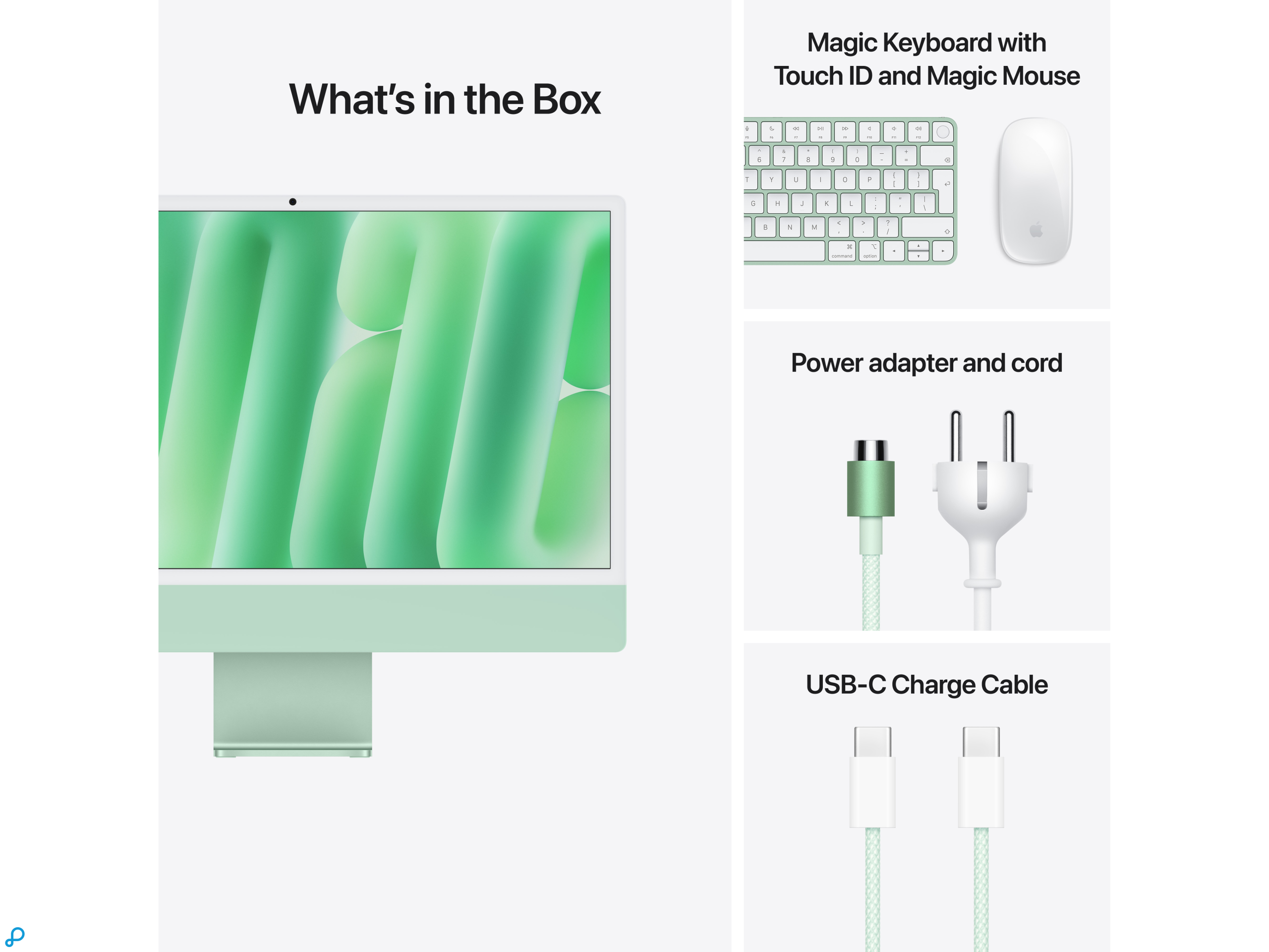 24-inch iMac with Retina 4.5K display: Apple M4 chip with 10-core CPU and 10-core GPU, 16GB, 512GB SSD - Green-8