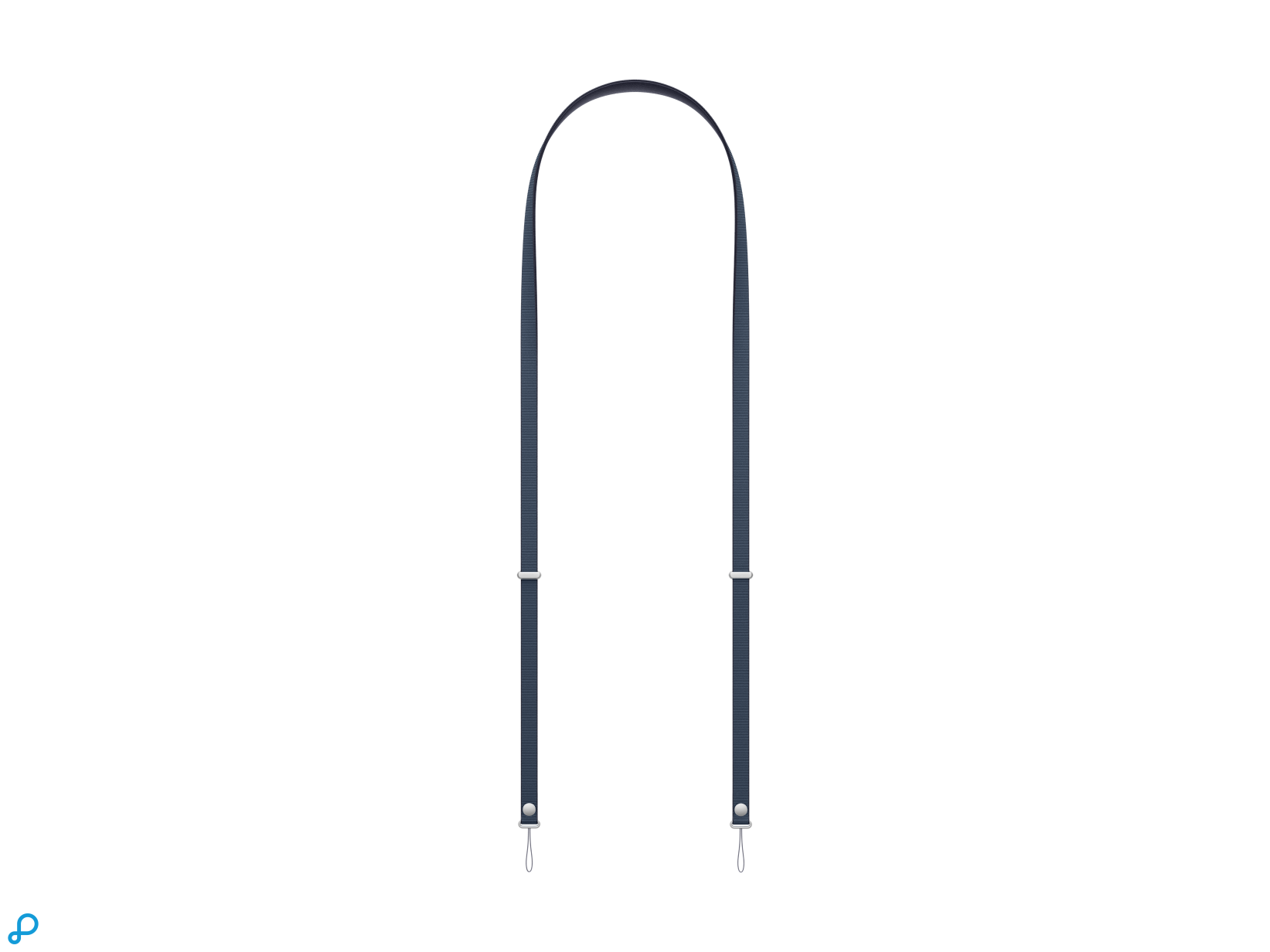 Apple Crossbody Strap For iPhone 17 - Blue-1