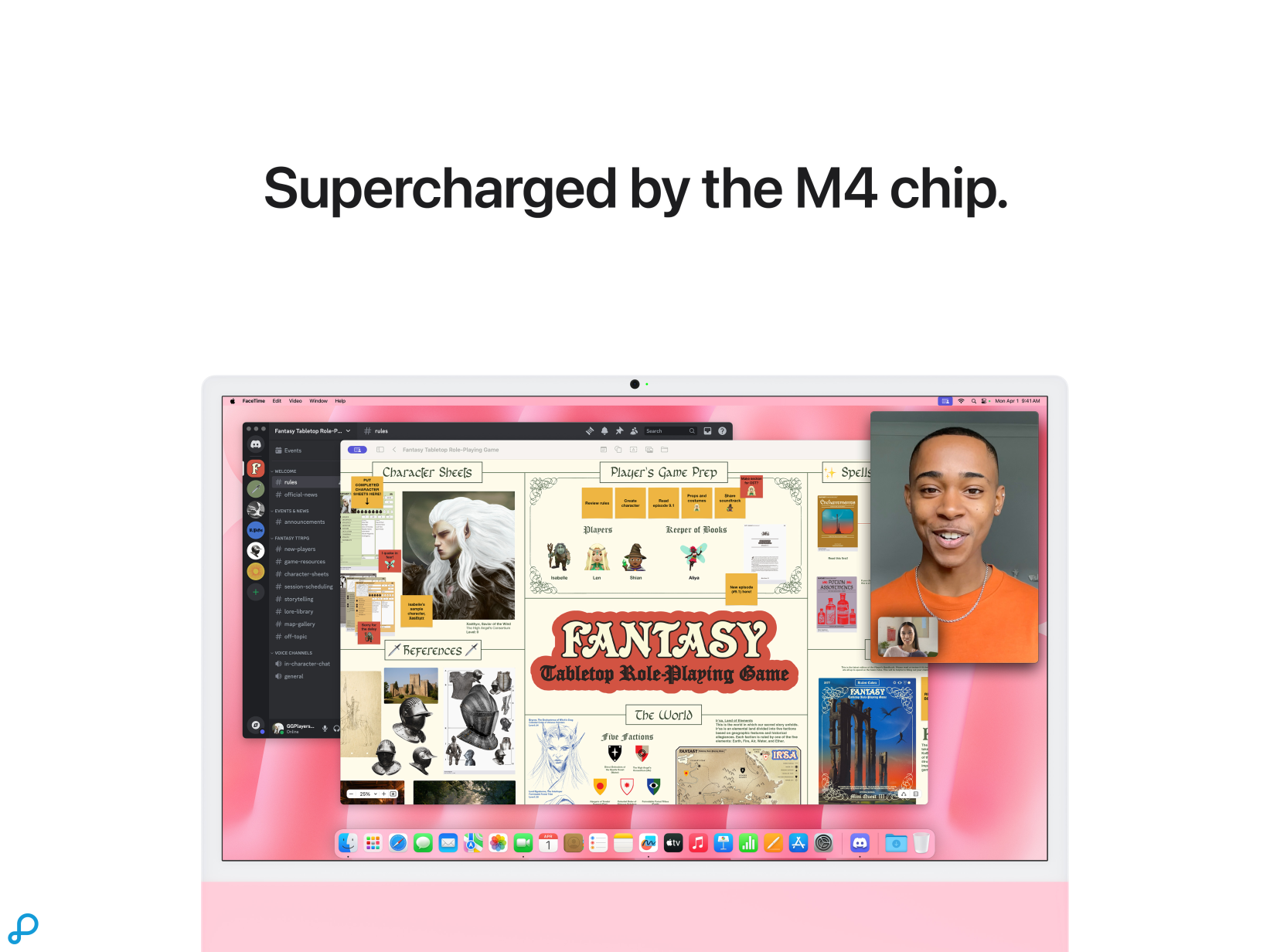 24-inch iMac with Retina 4.5K display: Apple M4 chip with 10-core CPU and 10-core GPU, 16GB, 256GB SSD - Pink-5