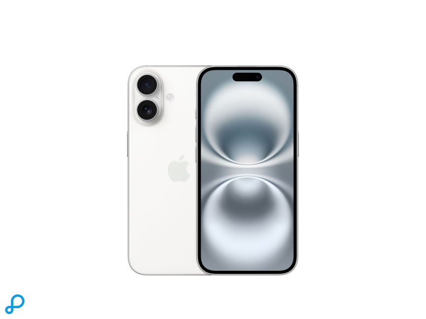 iPhone 16 128GB Wit
