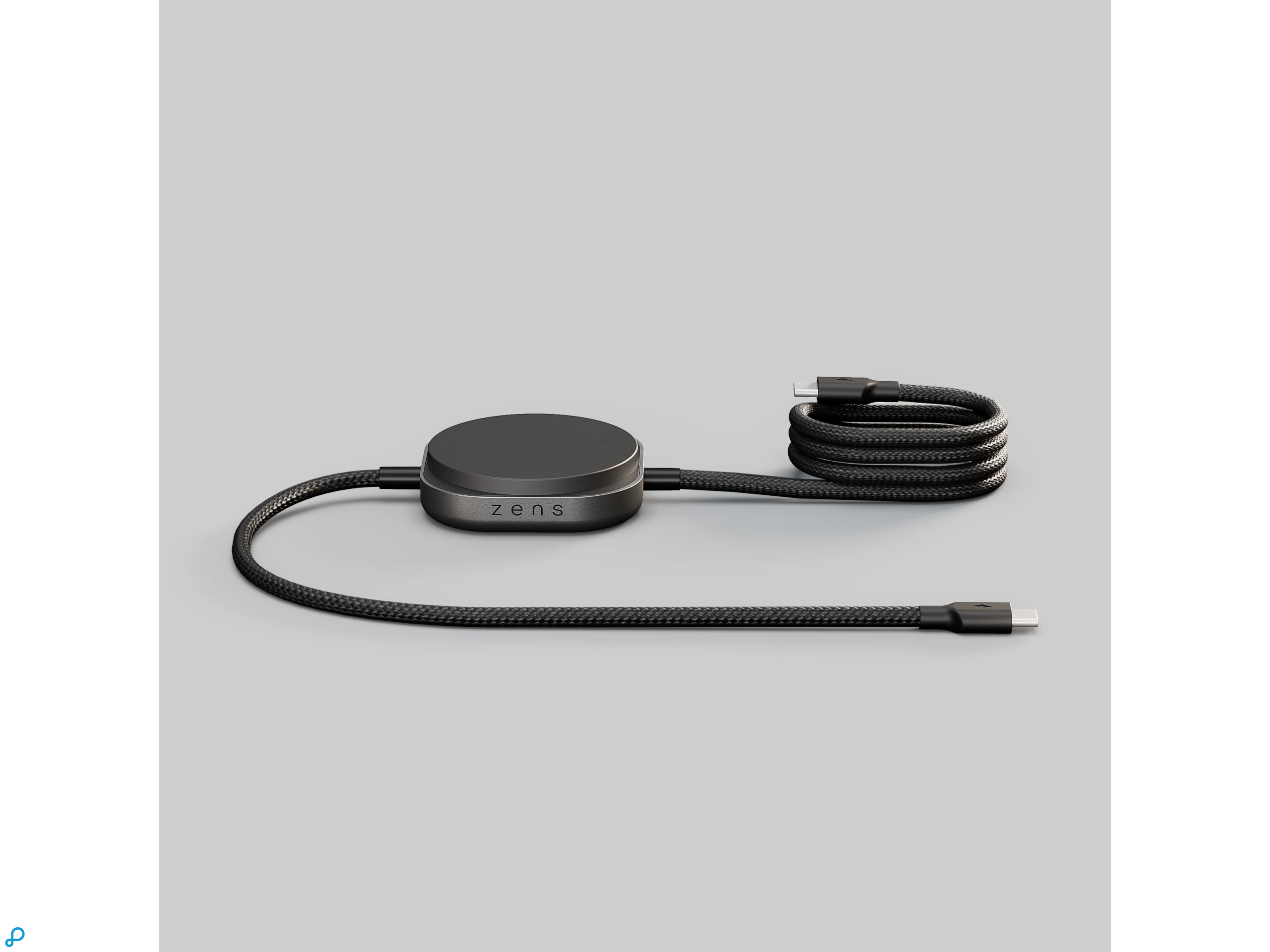 Zens Charging Cable USB C-C Pro 2 Black-0