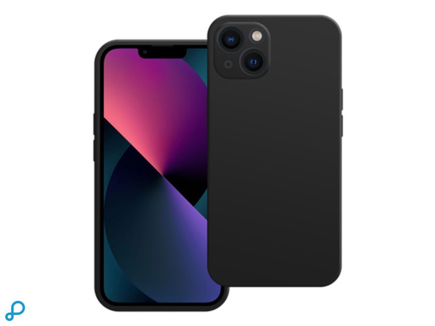 Just in Case Kick Case - iPhone 13 - TPU Back Cover - Black