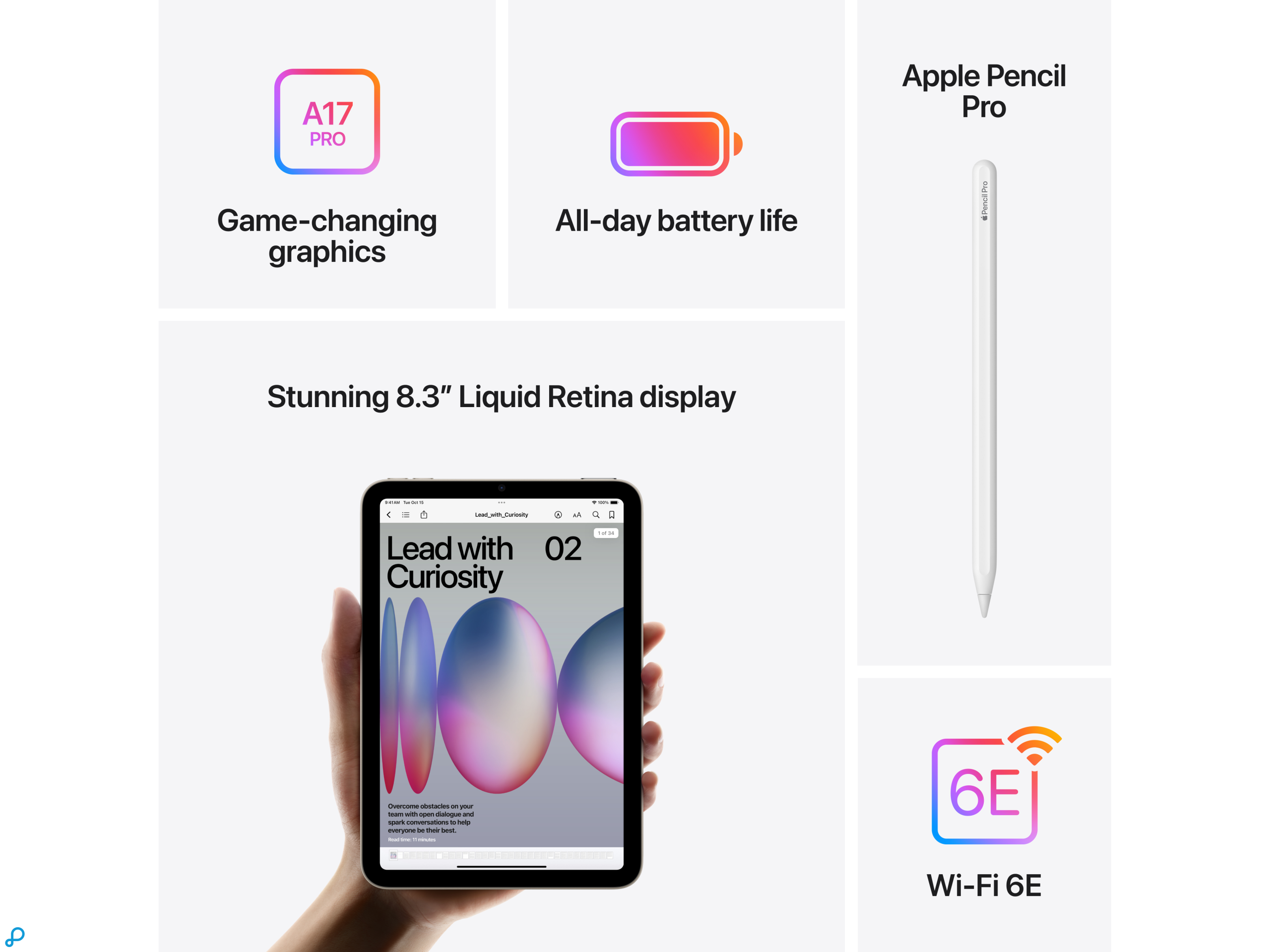 iPad Mini WiFi 128 GB Paars-4