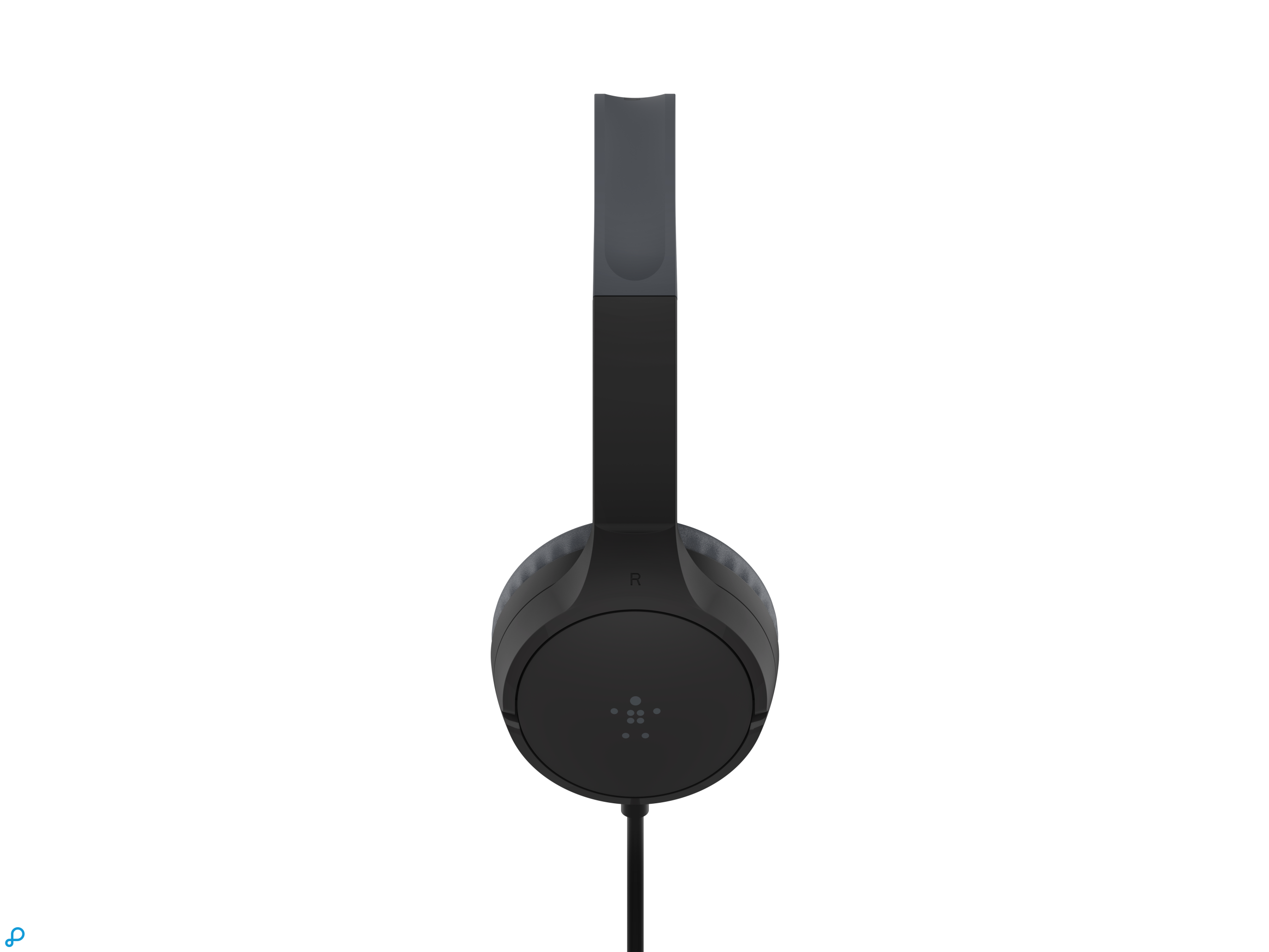 Belkin Soundform Mini Wired  On-Ear Headphones for Kids, Black-1