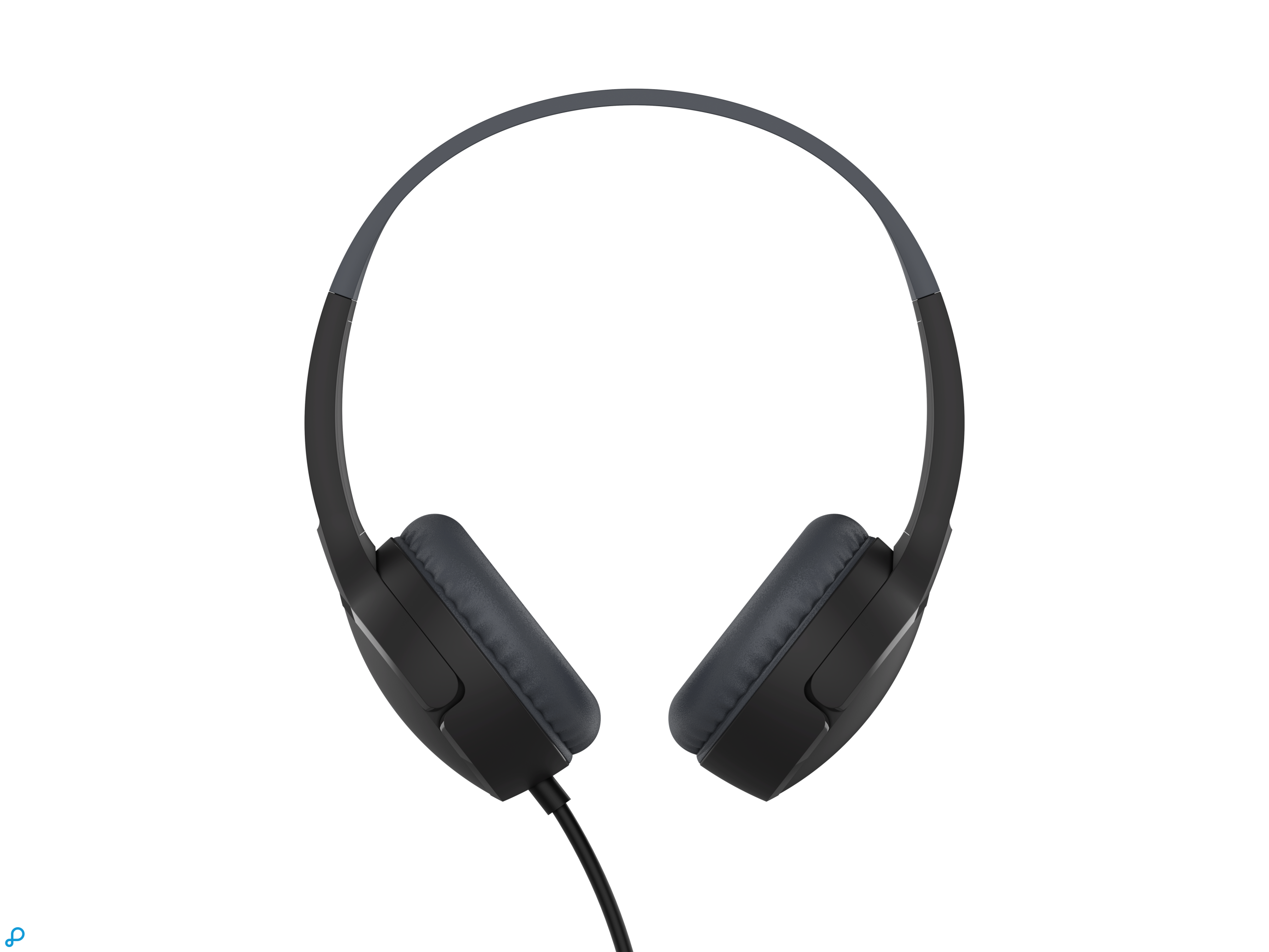 Belkin Soundform Mini Wired  On-Ear Headphones for Kids, Black-0