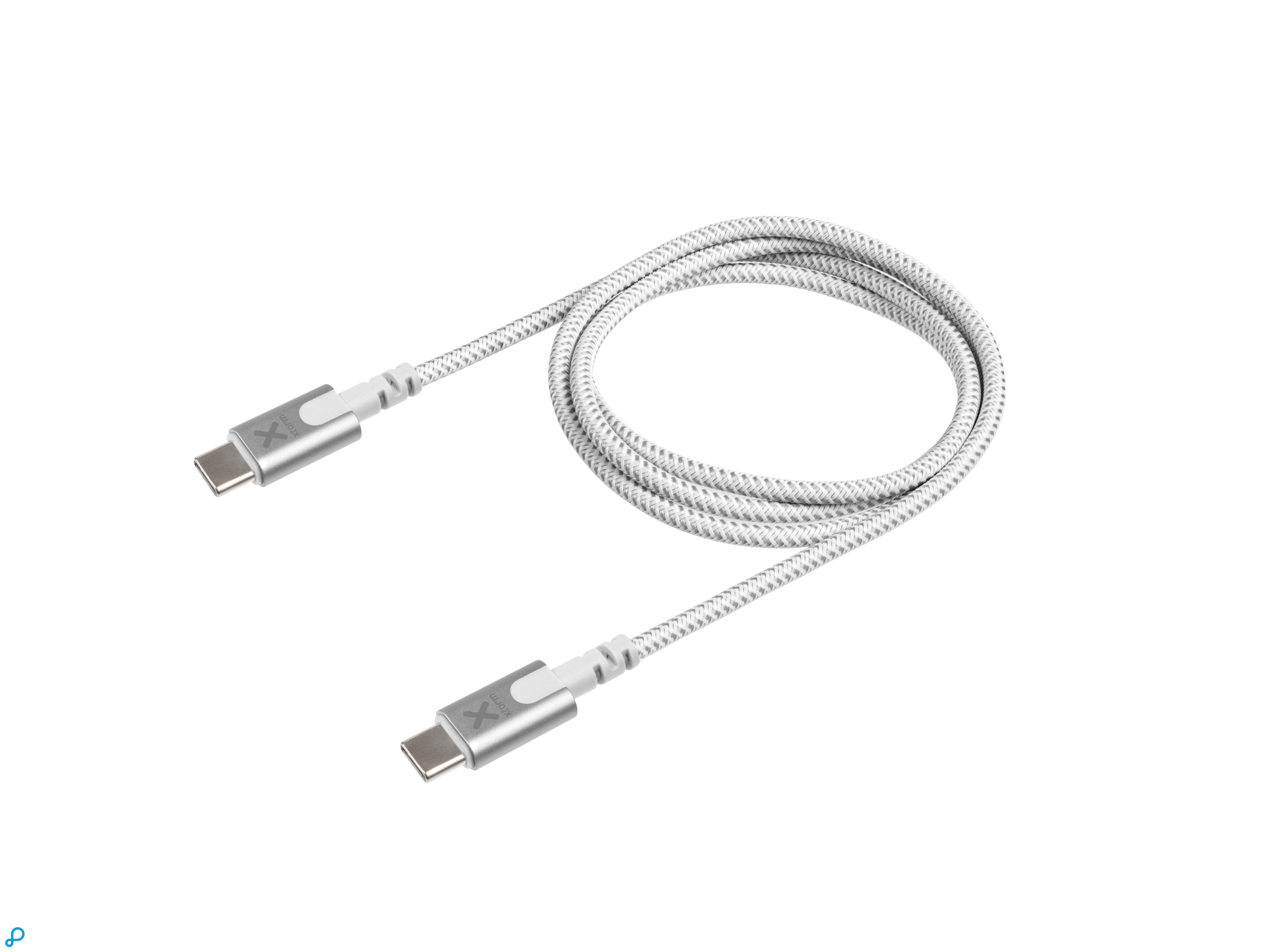 Xtorm USB-C to USB-C PD Kabel 1M Wit - Braided-1