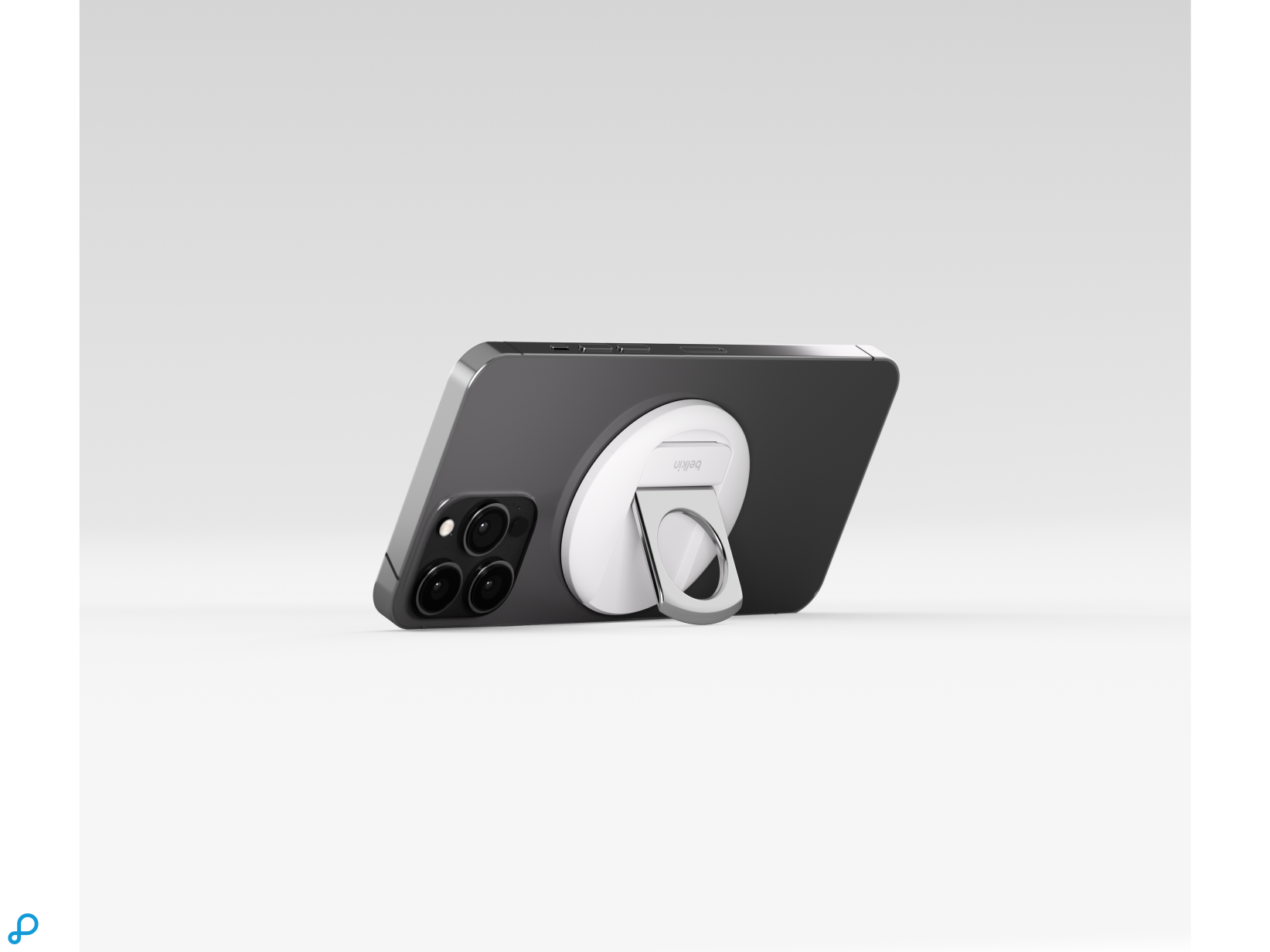 Belkin iPhone Mount with MagSafe for Mac Notebooks, White-1