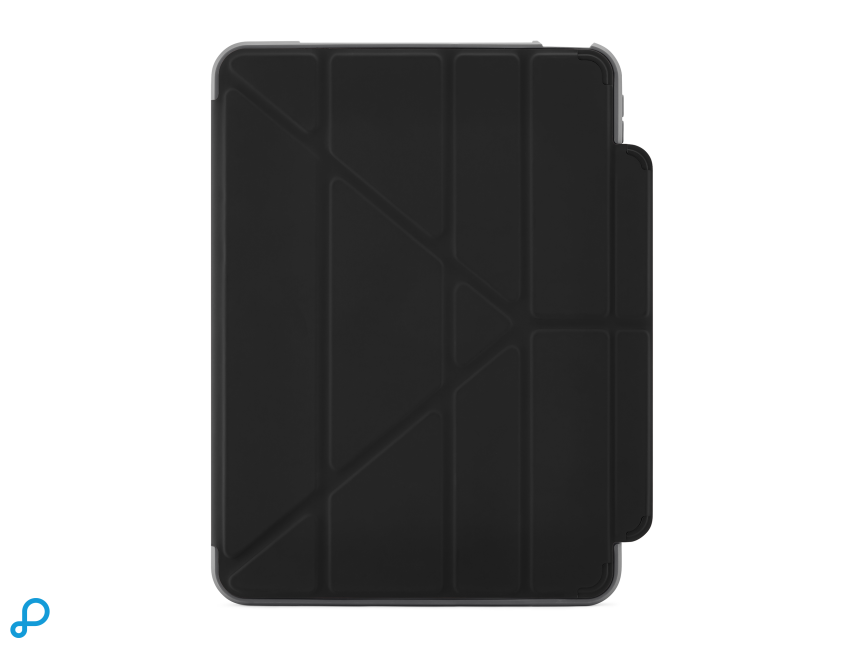 Pipetto Origami No2 Pencil Shield Case - iPad Air 10.9 (2022/2020) - Black