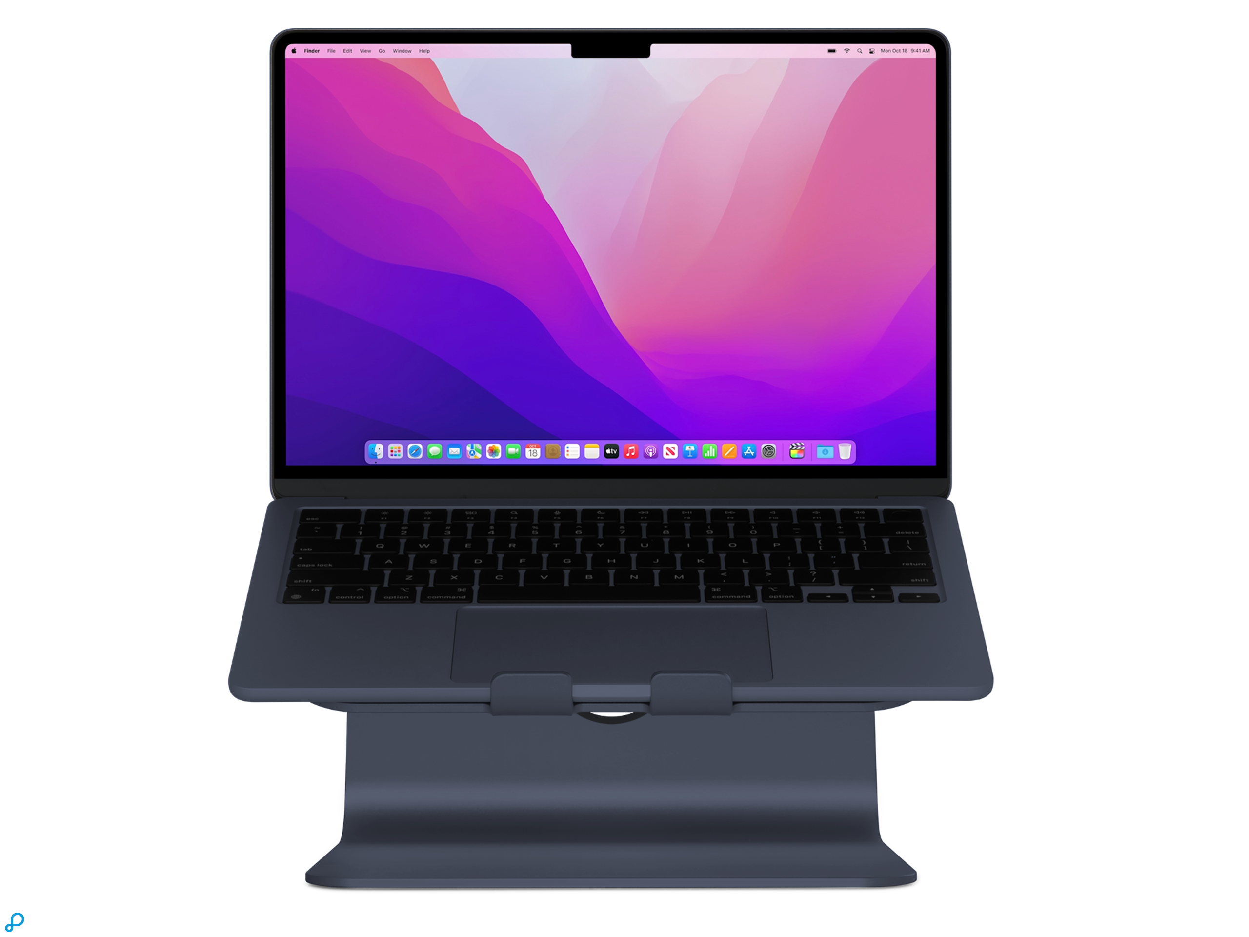 Rain Design mStand Laptop Stand - Midnight-1