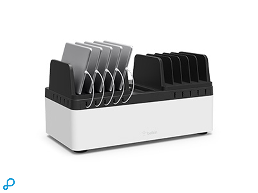 Belkin Home&Charge Station Voor iPad Met Vaste Trays