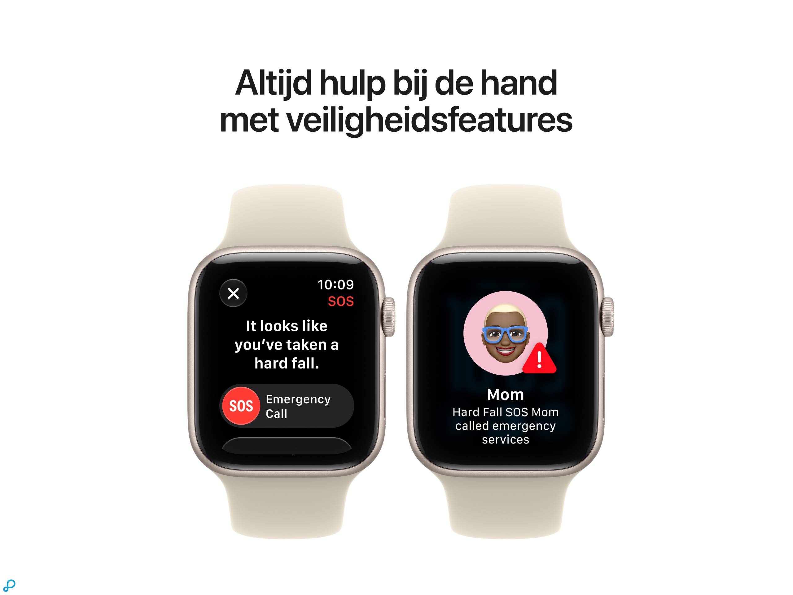 Apple Watch SE 3 GPS + Cellular 44mm Starlight Aluminium Case with Sand Sport Band - S/M-5