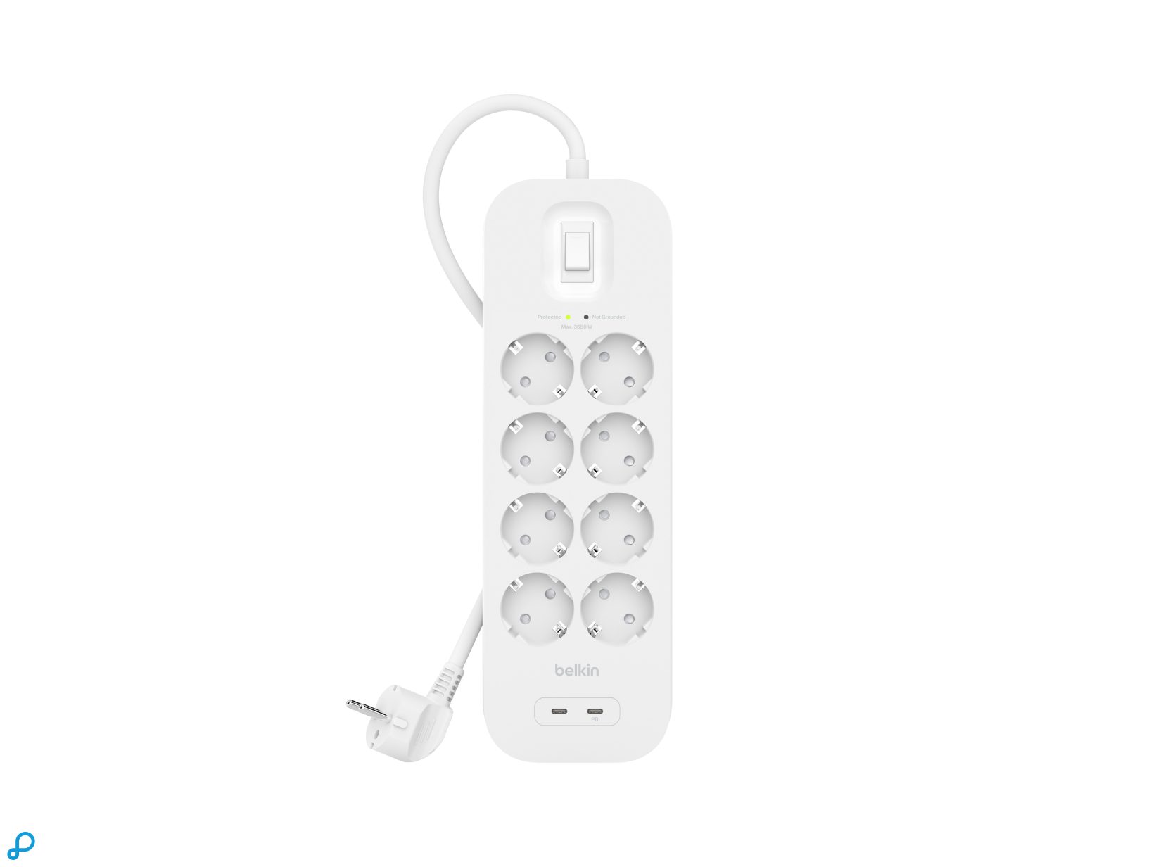 Belkin Surge Protection with USB C 8 Outlet Dual USB C 30w PD-4