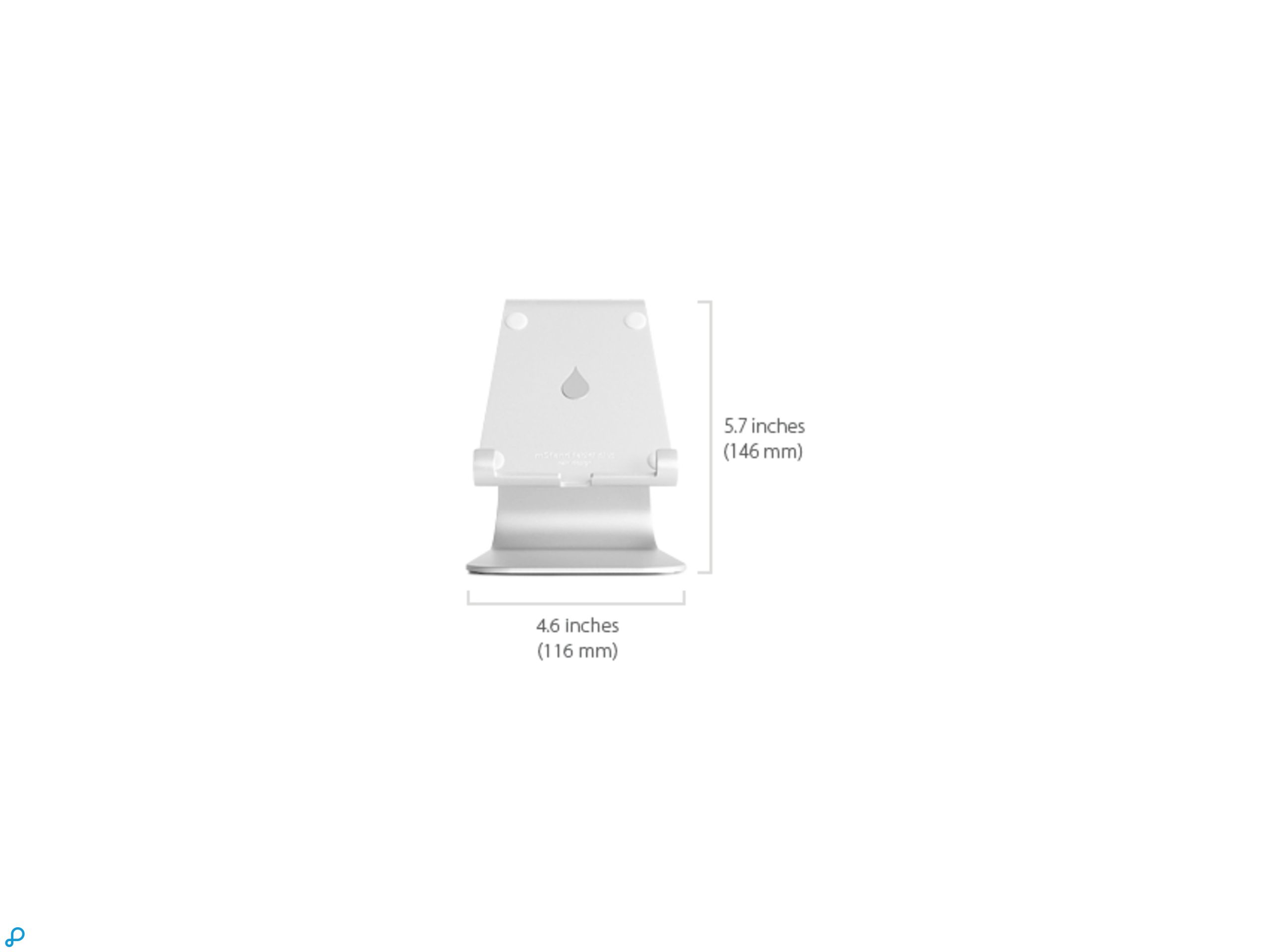 Rain Design mStand Tablet Plus Stand Silver-4
