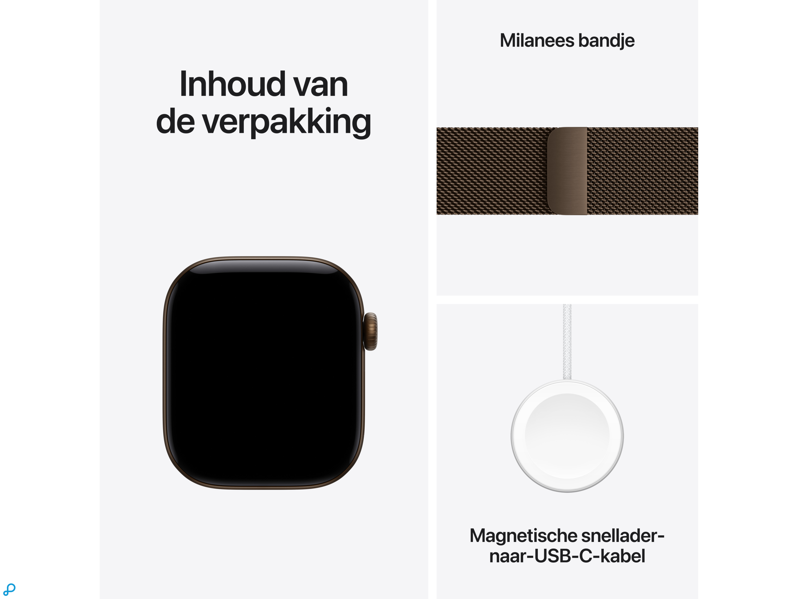 Apple Watch Series 12 GPS 42mm Dark Bronze Aluminium Case with Dark Bronze Milanese Loop-6