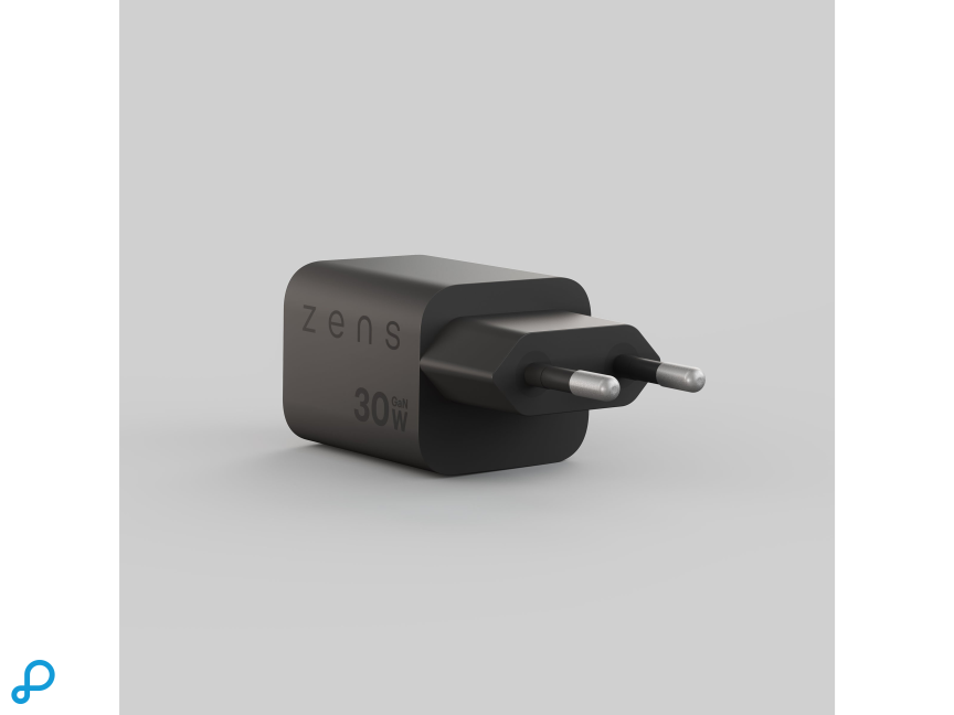 Zens USB-C 30W PD Charger With 1x USB-C en 1x USB-A Black