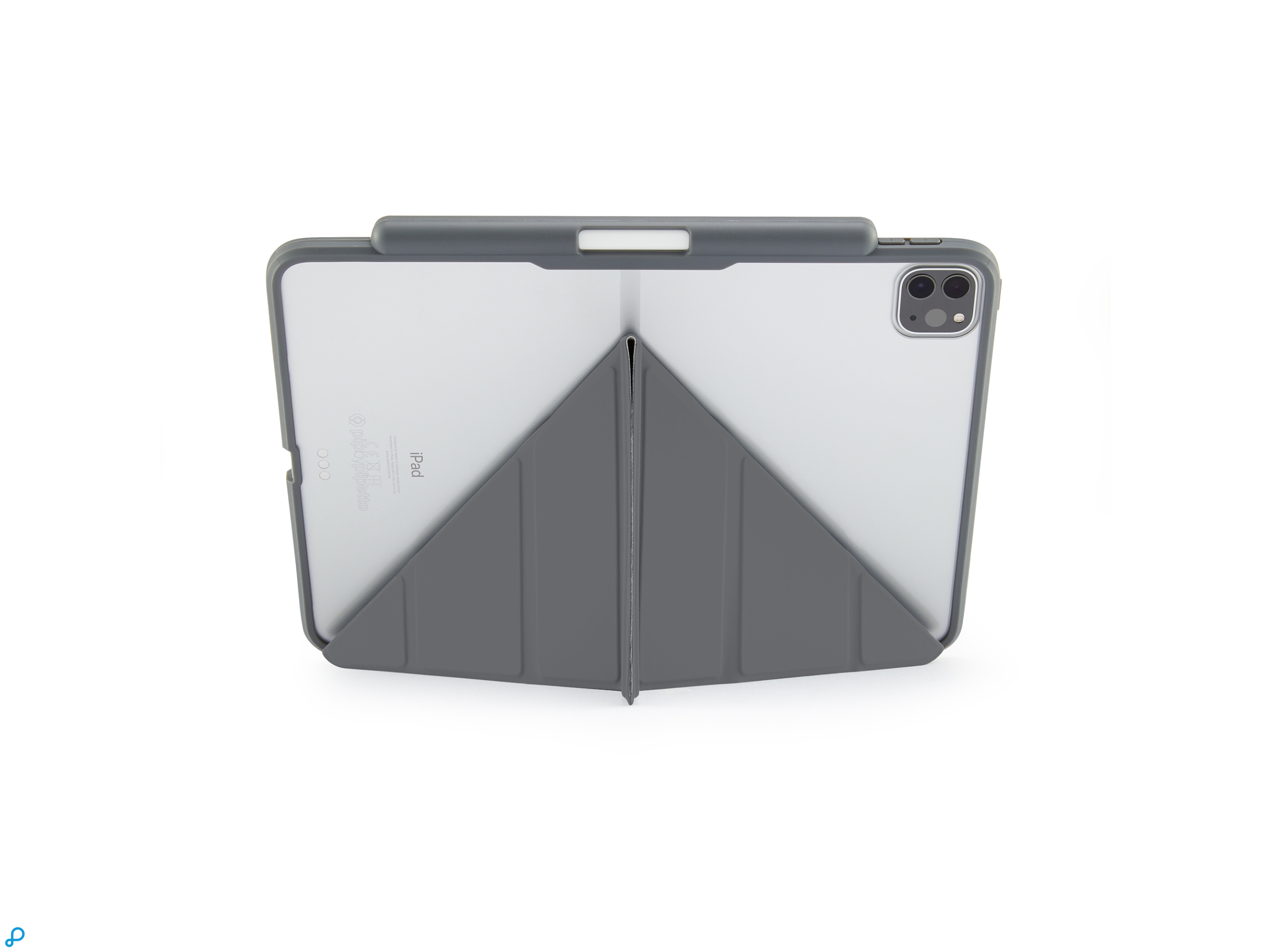 Pipetto Origami No3 Pencil Case - iPad Pro 11 (2022/2021/2020/2018) - Grey-5