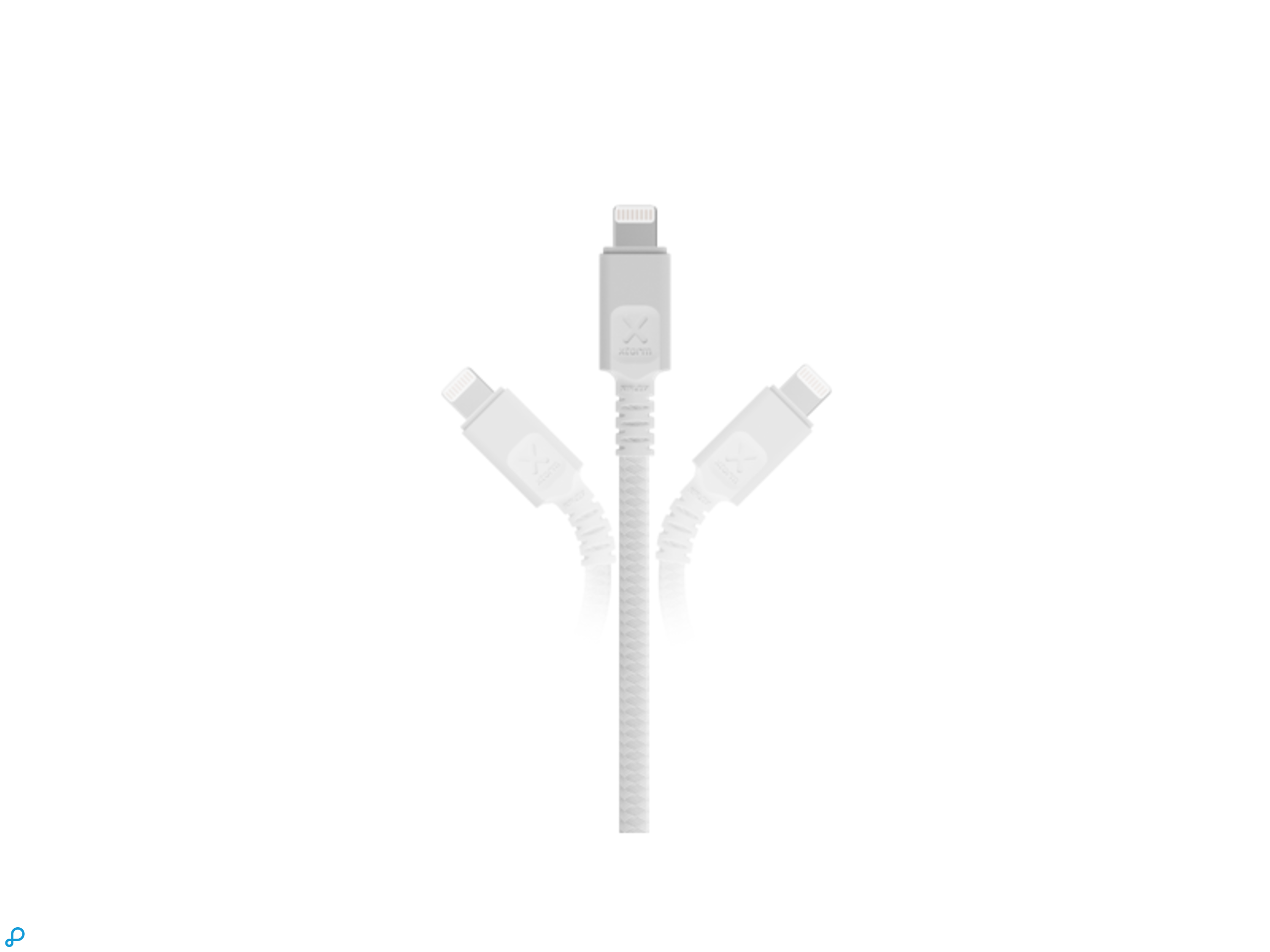 Xtorm Next Gen cable USB-C to Lightning (1,5m) White Bulk-5