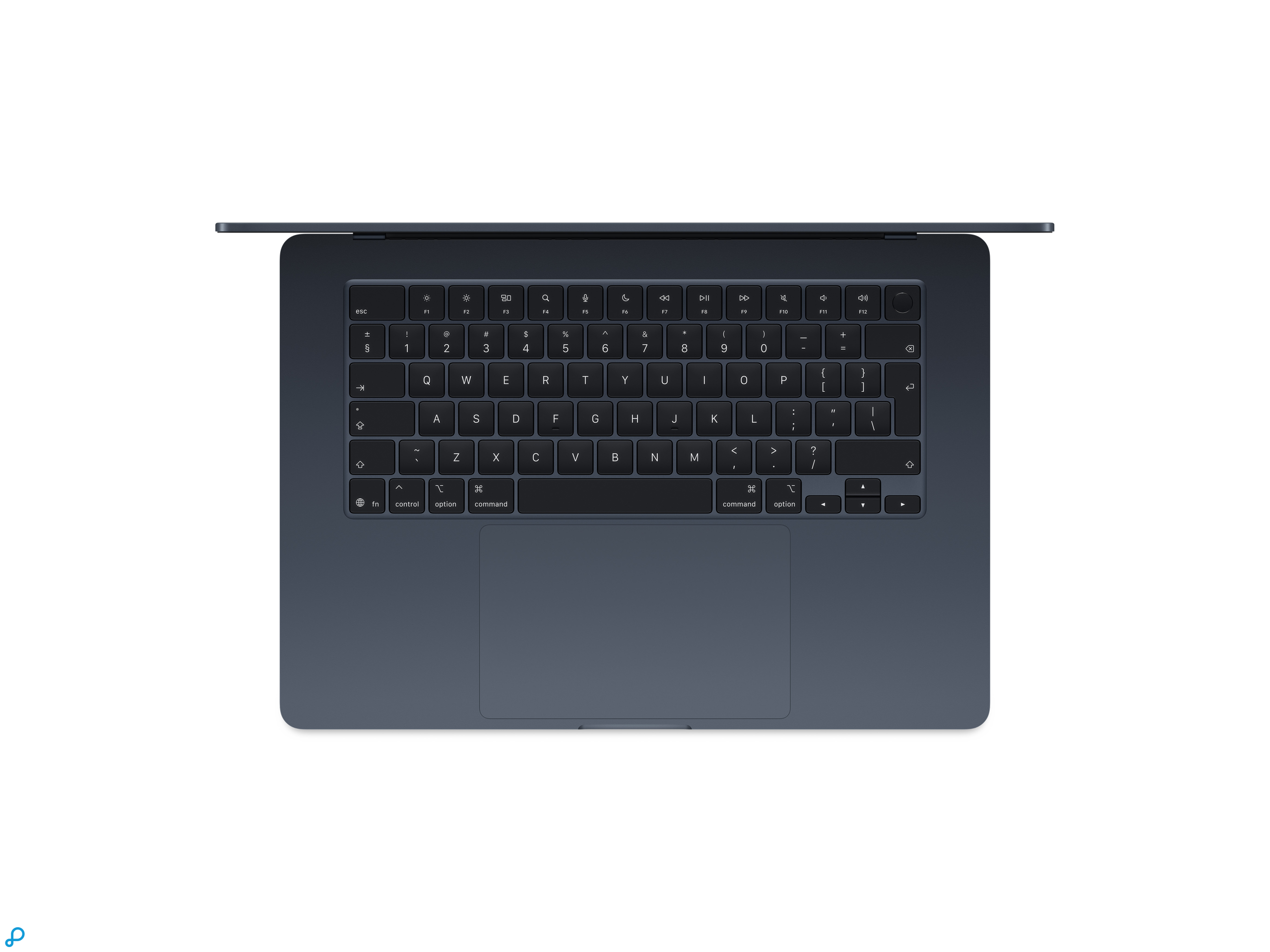 OP=OP 15-inch MacBook Air: Apple M4 chip met 10-core CPU en 10-core GPU, 16GB, 512GB SSD - Middernacht-1