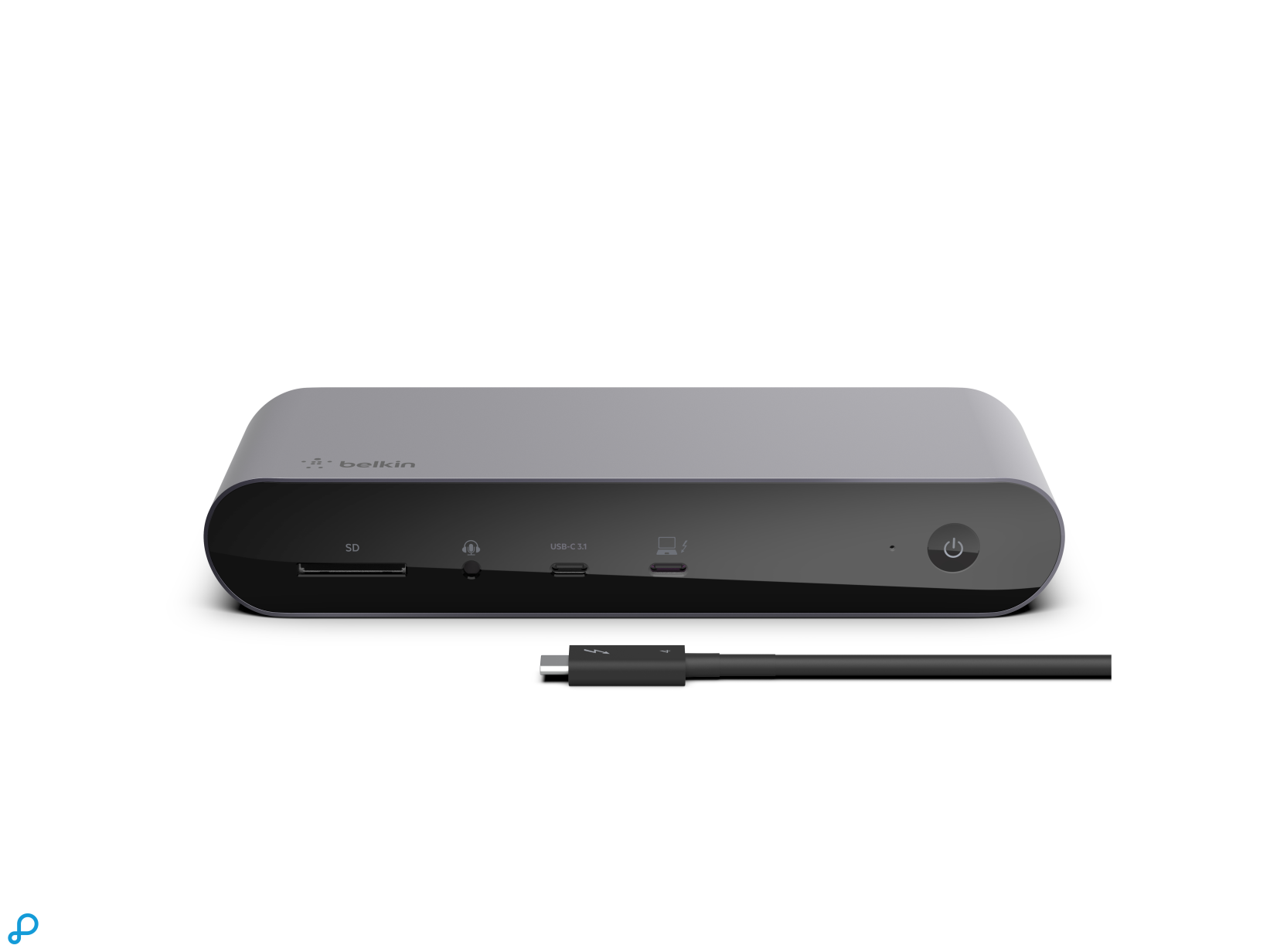 Belkin Thunderbolt 4 Pro Dock Triple display support at 8K Thunderbolt 4 USB C USB A HDMI SD GbE Audio Mac/PC compatible-0