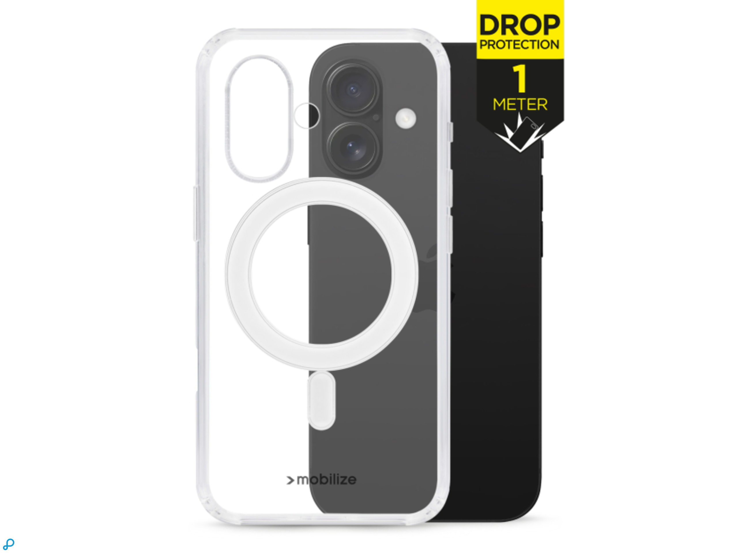 Mobilize Magsafe Compatible Naked Protection Case for Apple iPhone 16 Clear-0