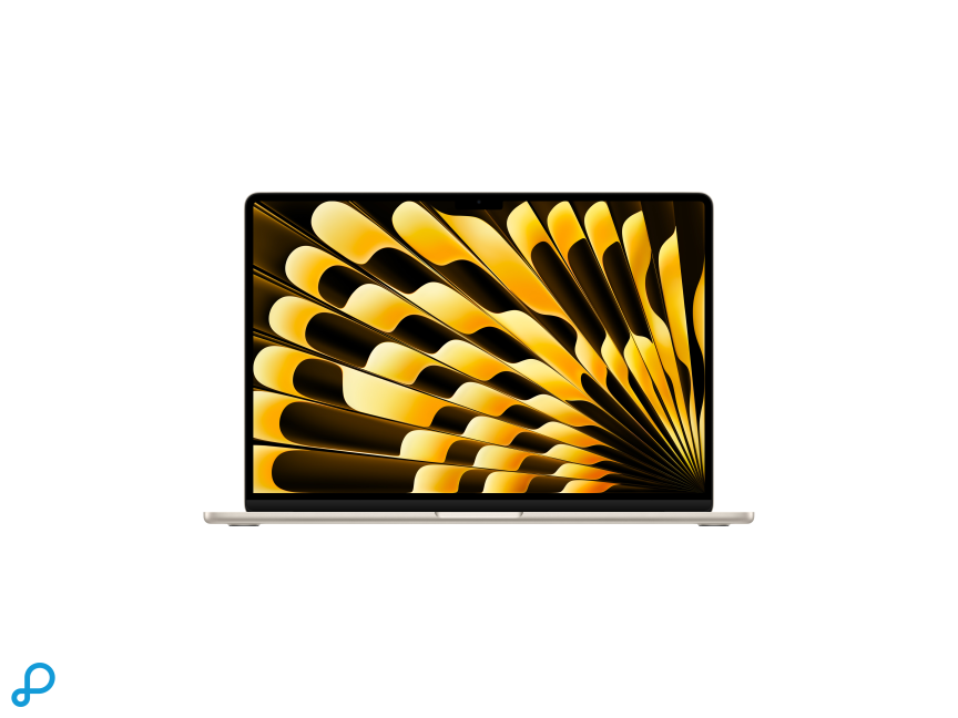 15-inch MacBook Air: Apple M5-chip met 10-core CPU en 10-core GPU, 16 GB, 512 GB SSD - Starlight