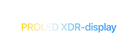 MacBook Pro met PROLED XDR-display