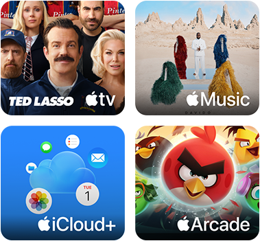 Apple One-tiles: Apple TV, Apple Music, iCloud+ en Apple Arcade